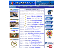 Tablet Screenshot of passionflight.it
